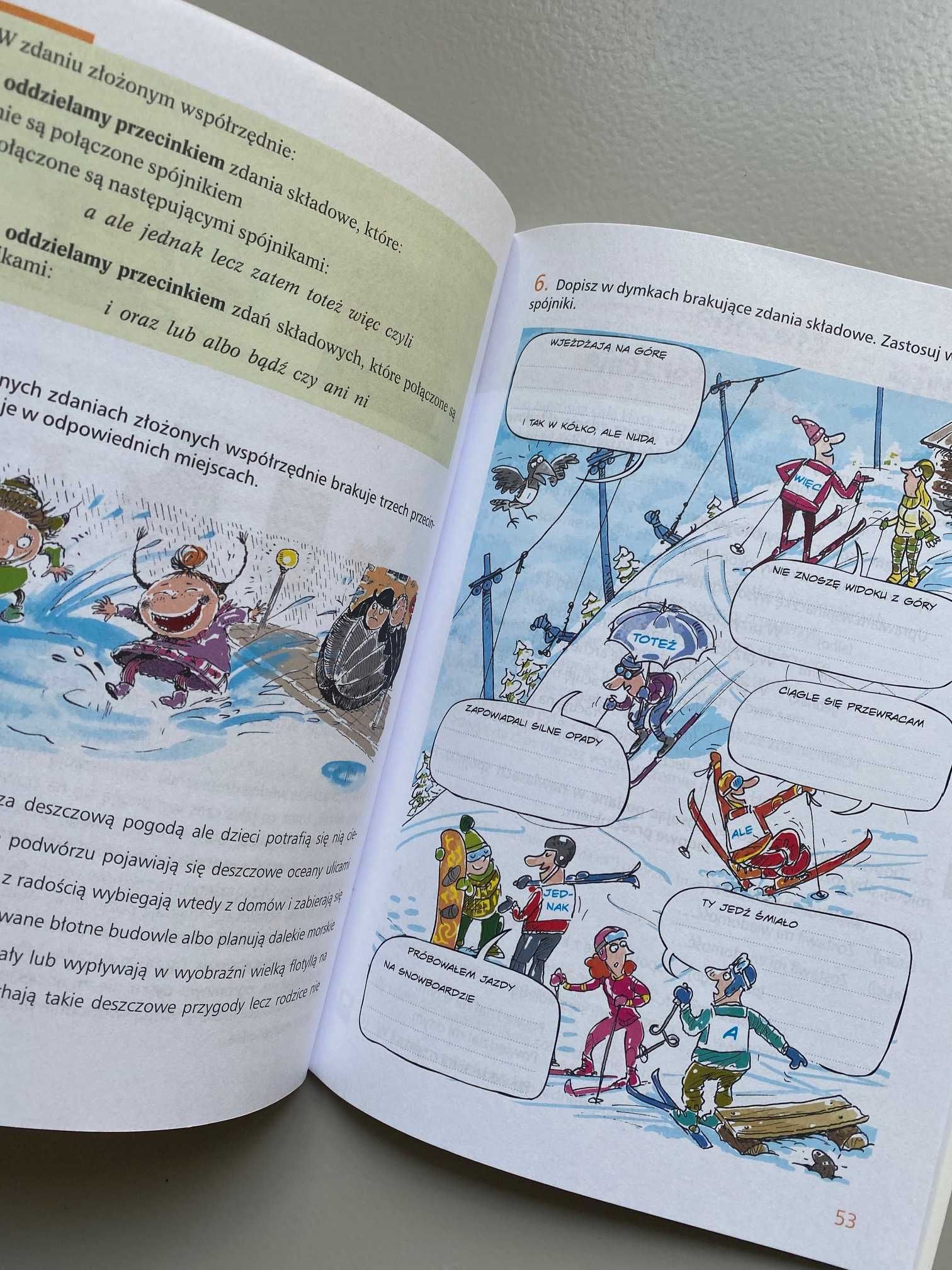 Nauka o języku. Język polski. Ćwiczenia klasa 5 część 2. NOWE