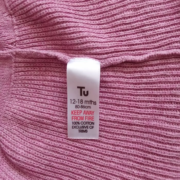 Sweter dla dziewczynki TU 80-86