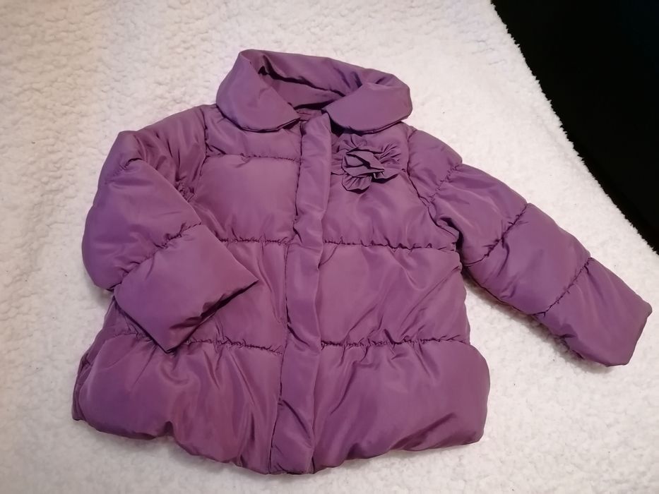 Casaco de menina Inverno Zara tamanho 18/24 meses