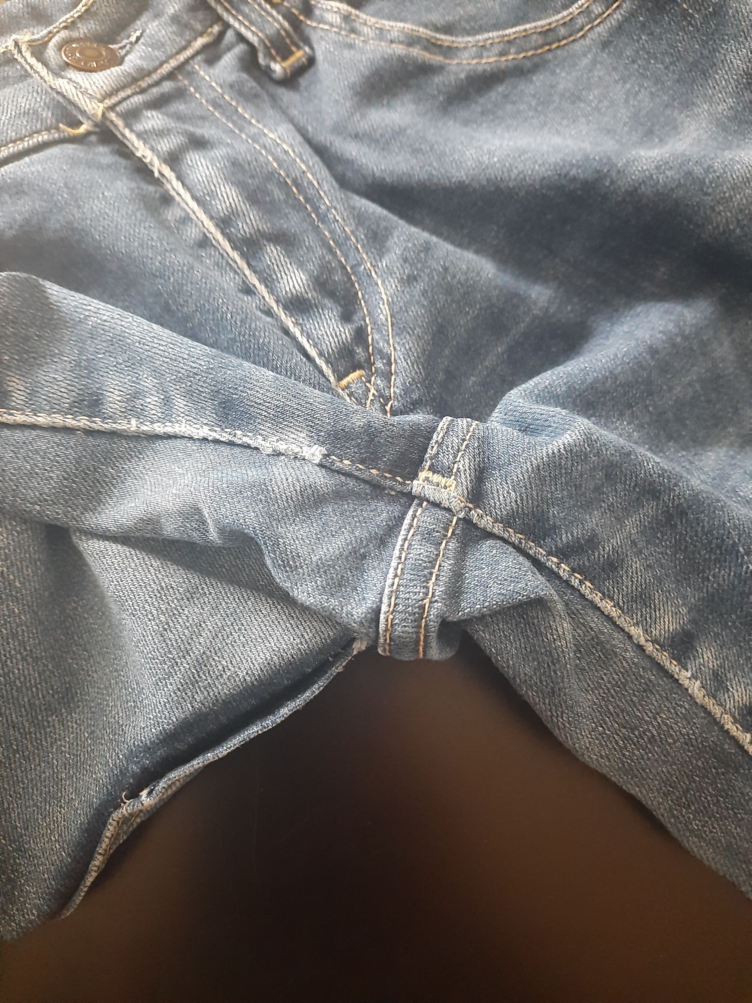 Spodnie jeansowe dżinsowe levis dzwony 27x32 S/36