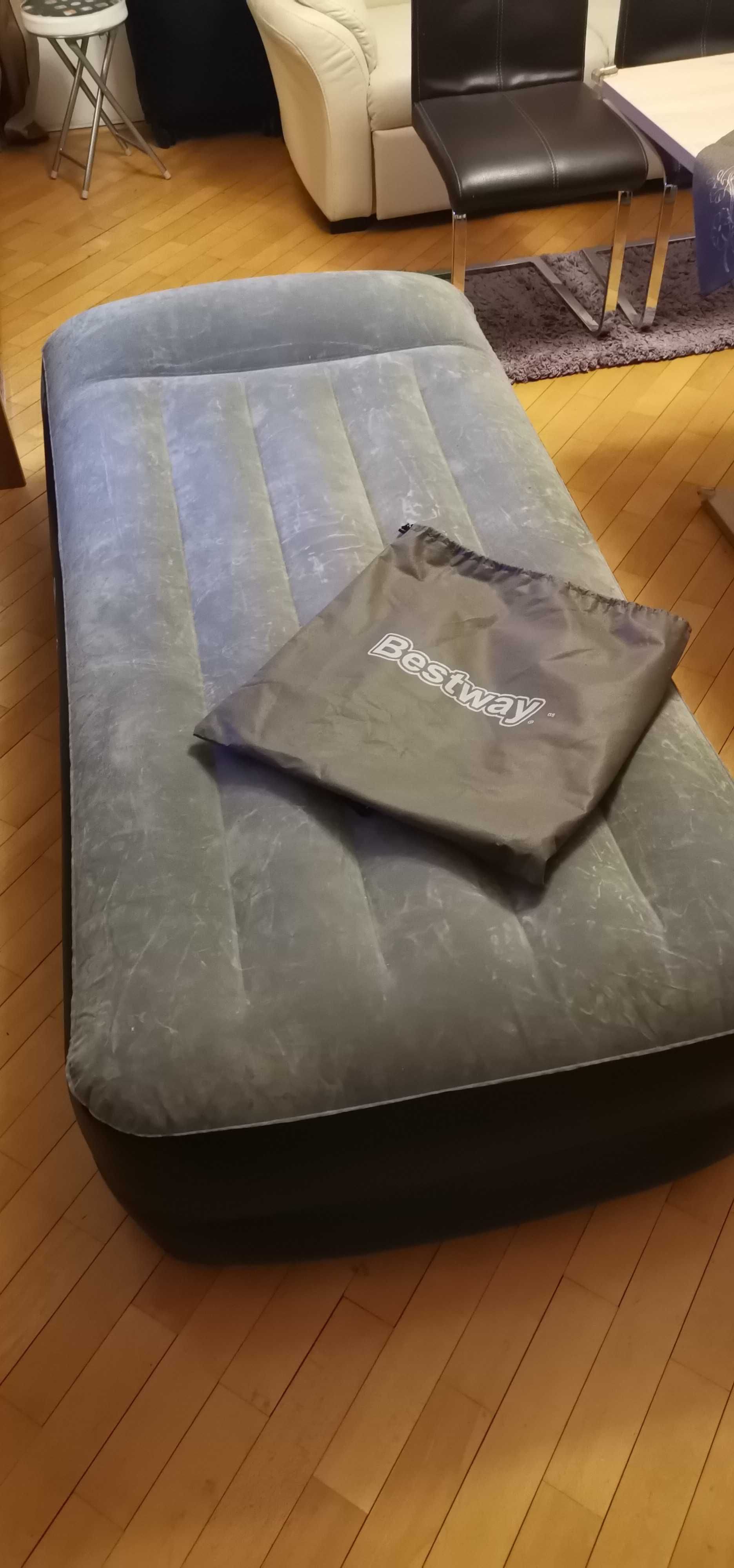 Materac z pompką bestway 200x100x38