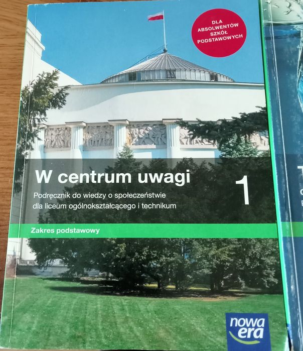 Podręczniki chemia i wiedza o społeczeństwie 1 klasa zakres podstawow