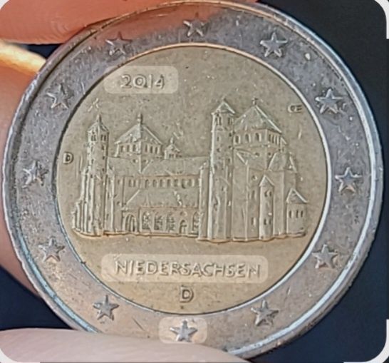 Moeda 2€, Alemanha 2014