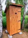 Szalet WC wychodek toaleta drewniana
