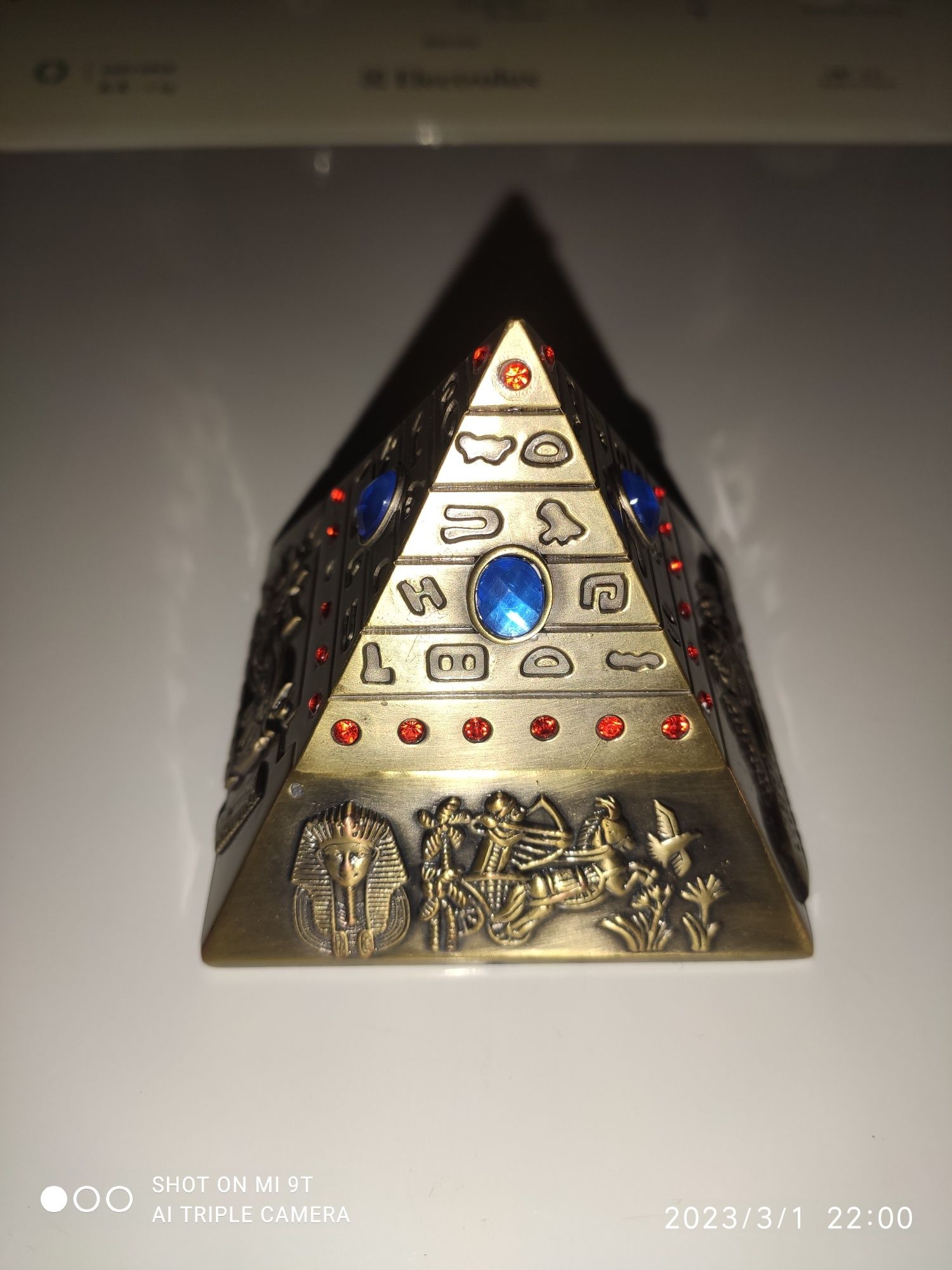 Popielnica popielniczka piramida egipska egipt