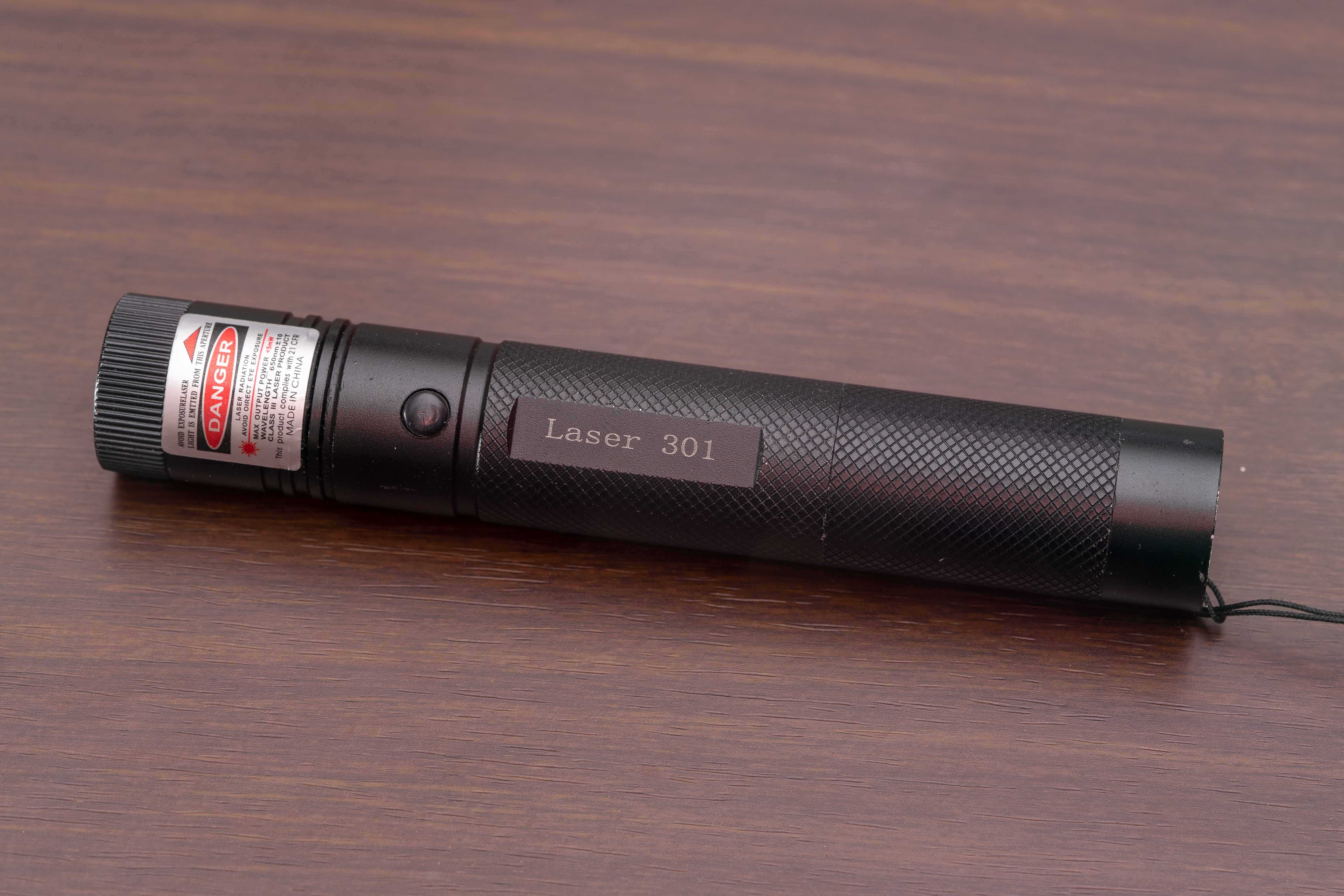 Apontador de laser vermelho