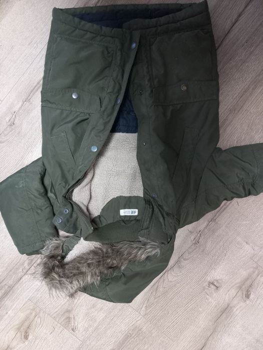 Kurtka zimowa parka H&M 122