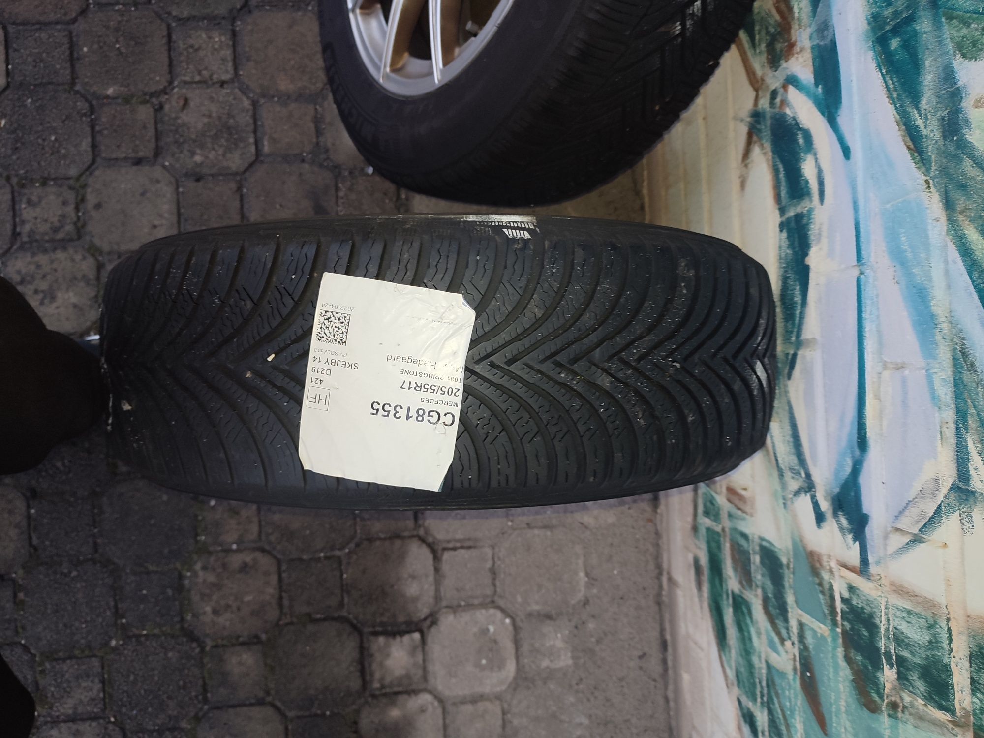 Koła Mercedes 16" WIELOSEZONOWE  Michelin Alpina 5