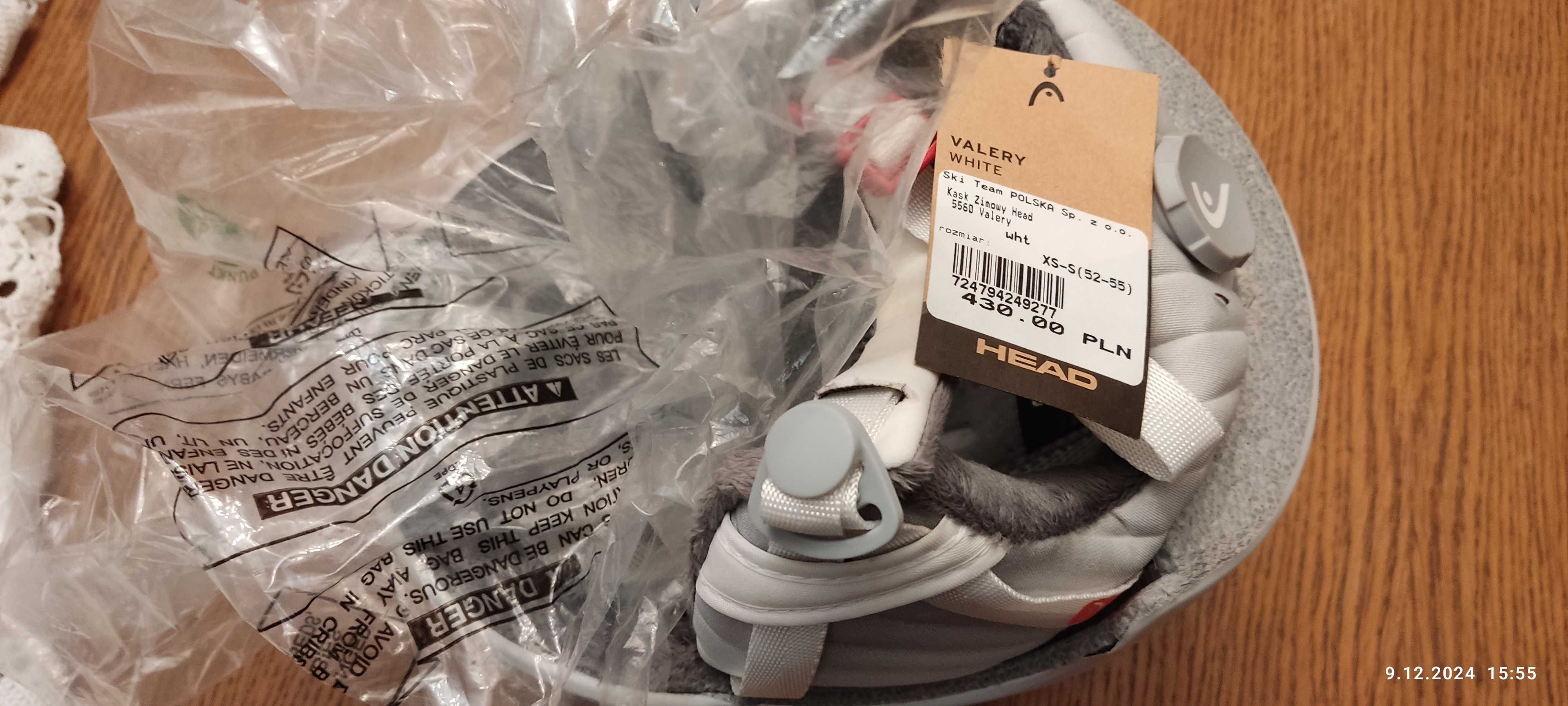 Kask narciarski HEAD XS-S (52-55)