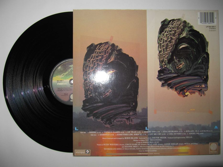 YELLO - Stella - 1985 *Оригинал (NM) - Пластинка / Платівка