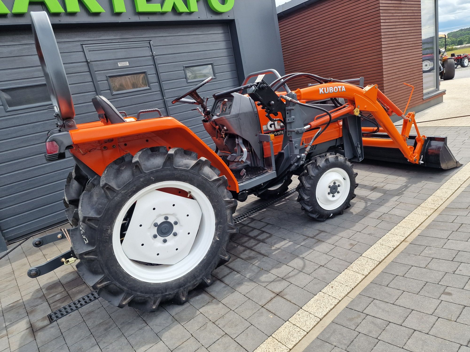 Mini traktor Kubota GL23,ładowacz czołowy,4x4,japoński traktorek