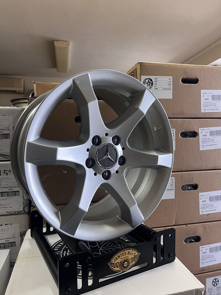 Jantes 17” 5x112 2+2 Originais Mercedes W203 Classe C Hoedus