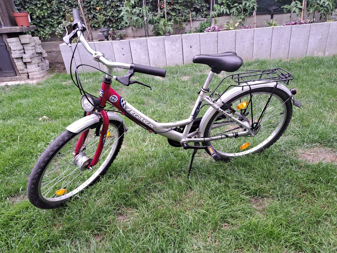 Rower PEGASUS koła 24 całe 3 biegi