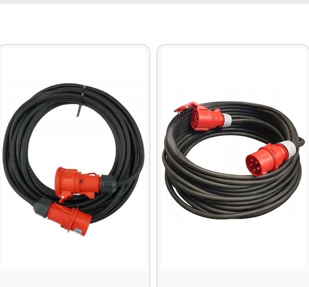 Kabel sielowy , lub przedłużacz budowlanej 30 m 5*25i
