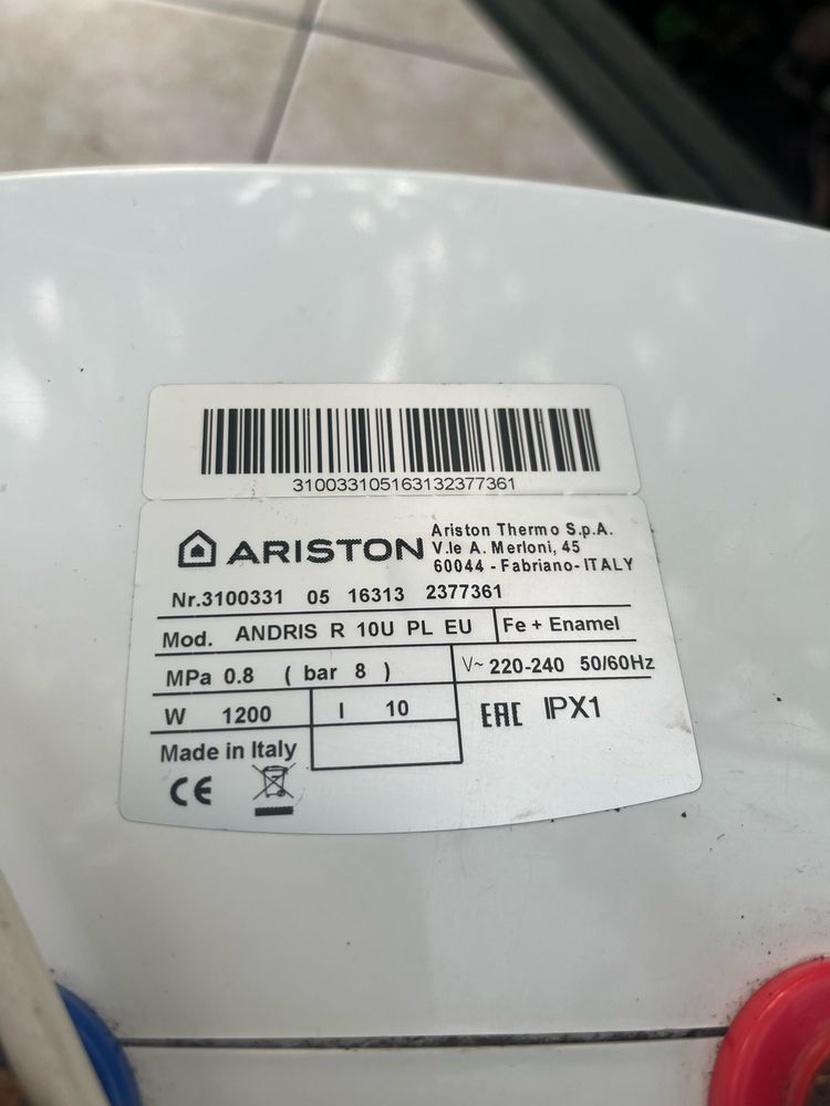 Elektryczny podgrzewacz do wody ARISTON ANDRIS