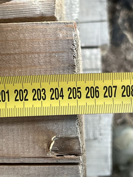 Брус хвойний сухий