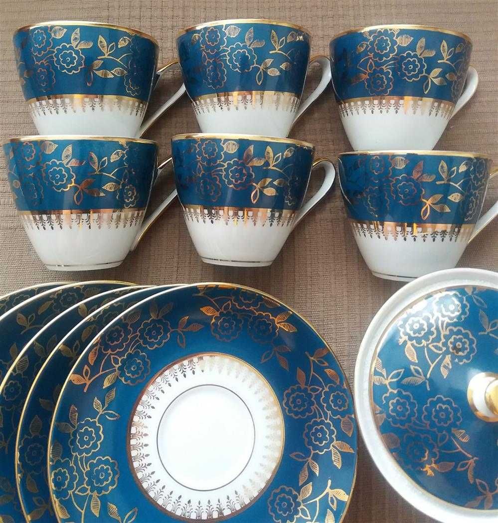 Piękny ,oryginalny zestaw porcelanowy  MZ CZECHOSLOVAKIA