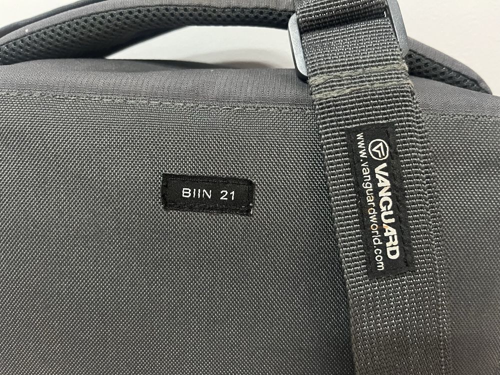 Vanguard BIIN 21 torba fotograficzna duża na aparat kamerę szara szary