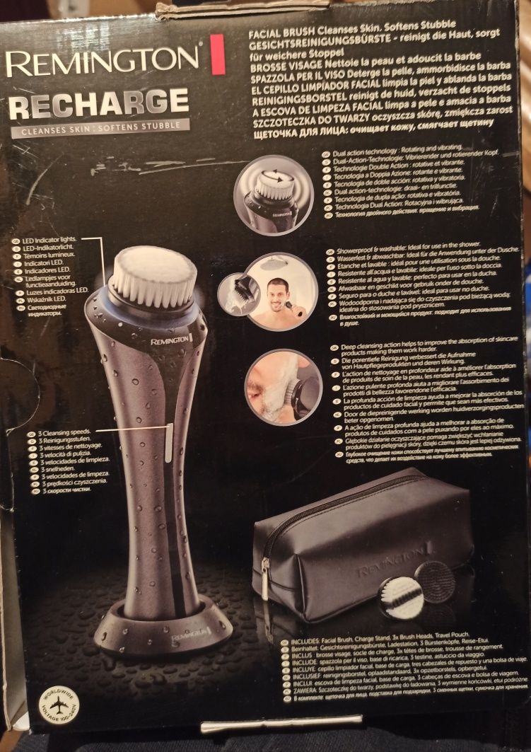 Remington Szczoteczka do twarzy i zarostu dla mężczyzn