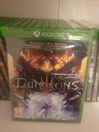 Dungeons 3 III Extrmely evil edition nowa folia plomba xbox one