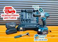 Акумуляторний Гайковерт Makita DTW450 Винтоверт з набором інструментів