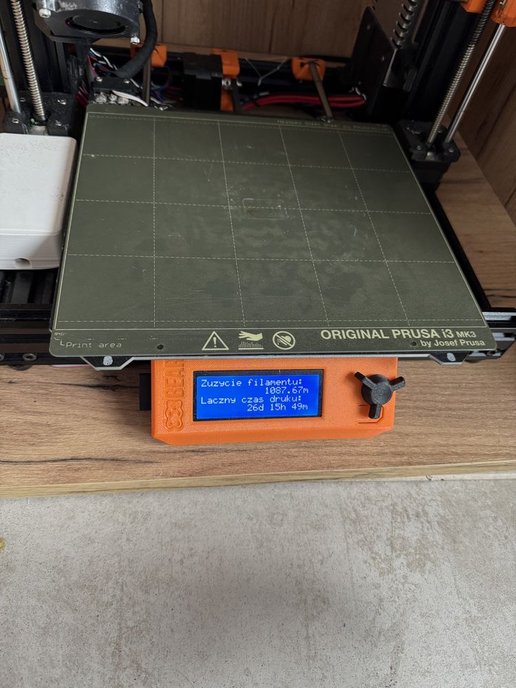 Drukarka 3D prusa mk3s [klon+ bear frame]