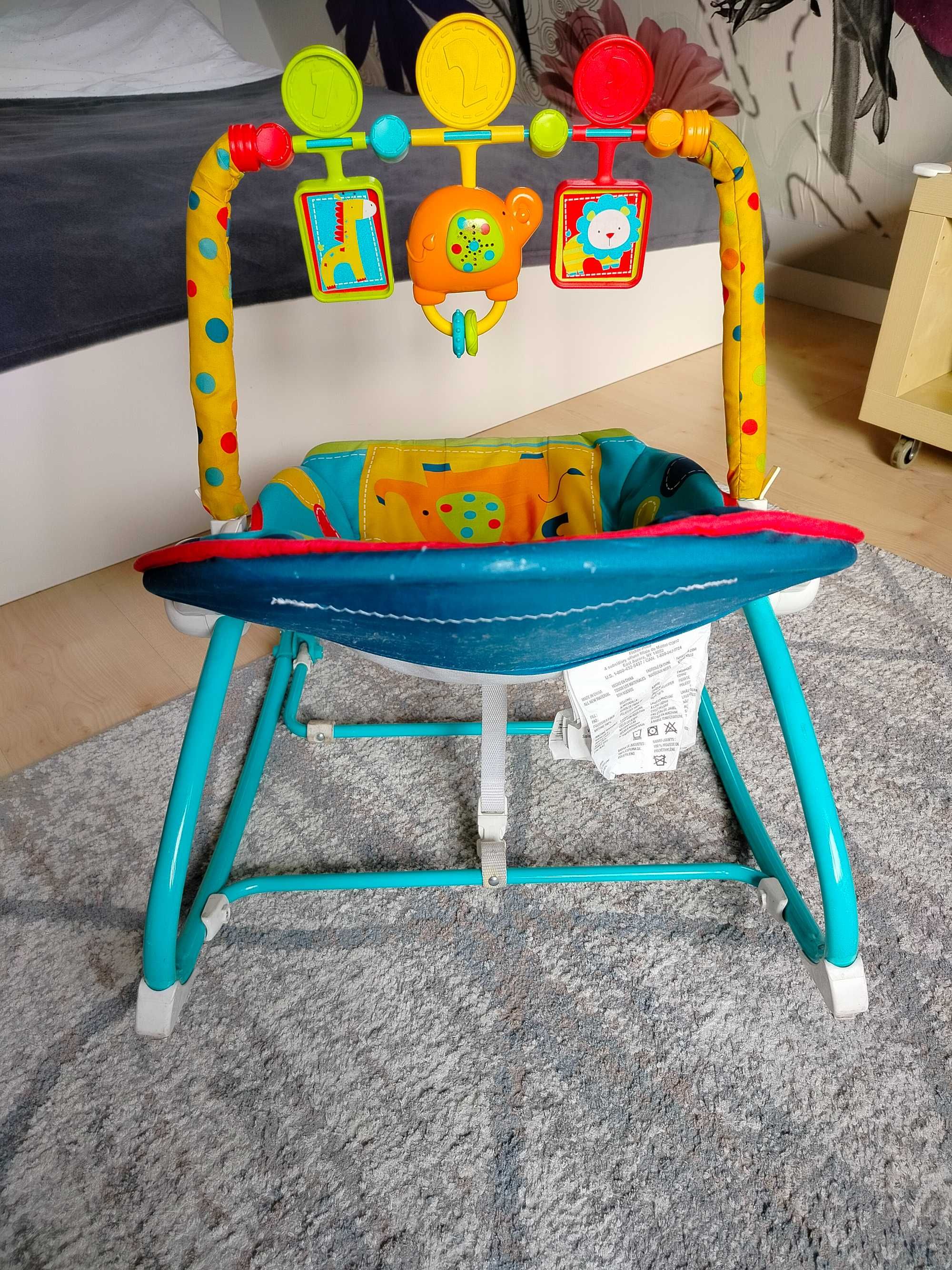Leżaczek Bujaczek Fisher Price