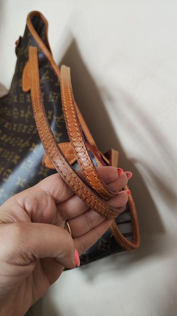 Louis Vuitton skóra naturalna neverfull