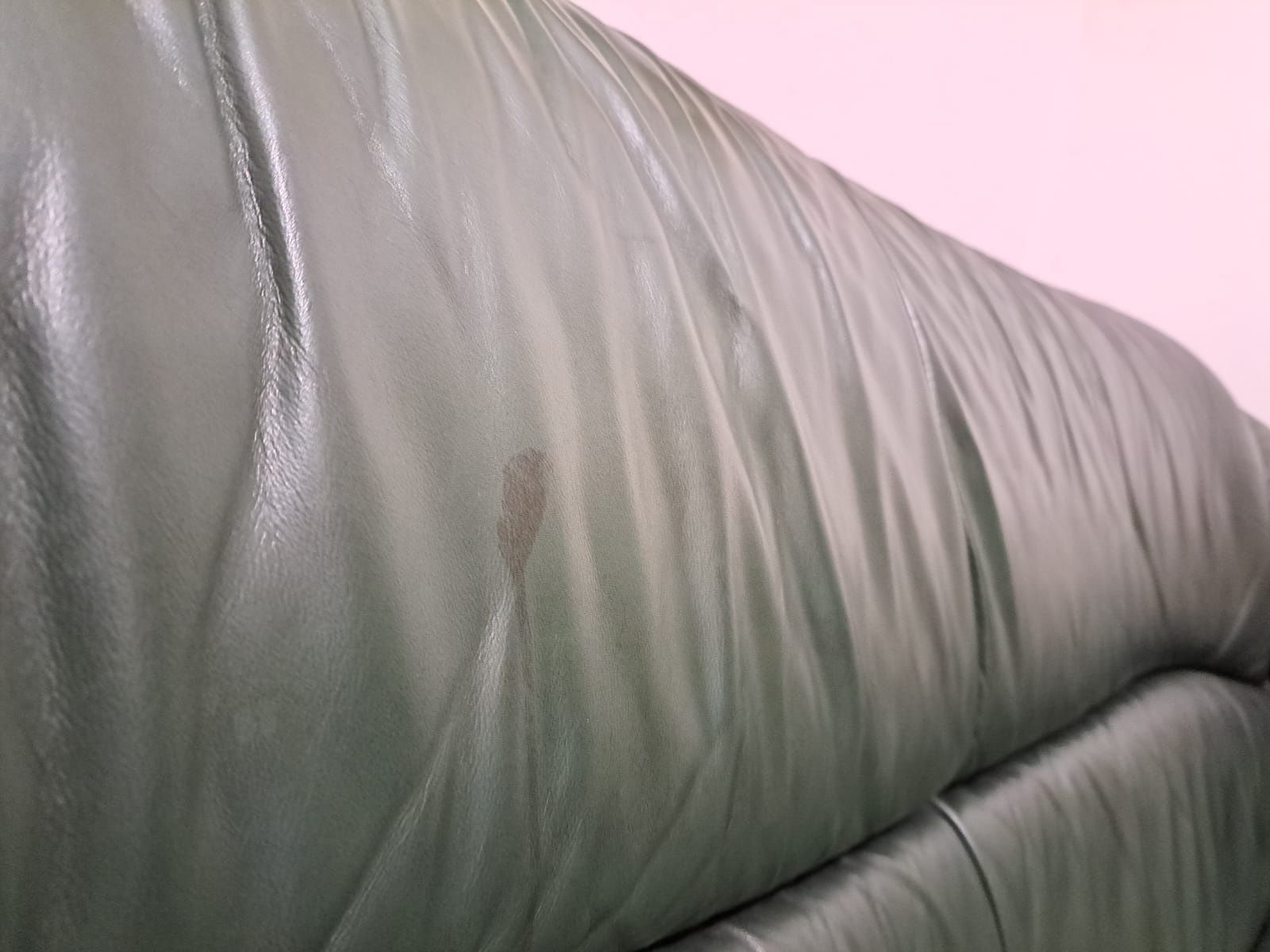Sofa Cama em Pele