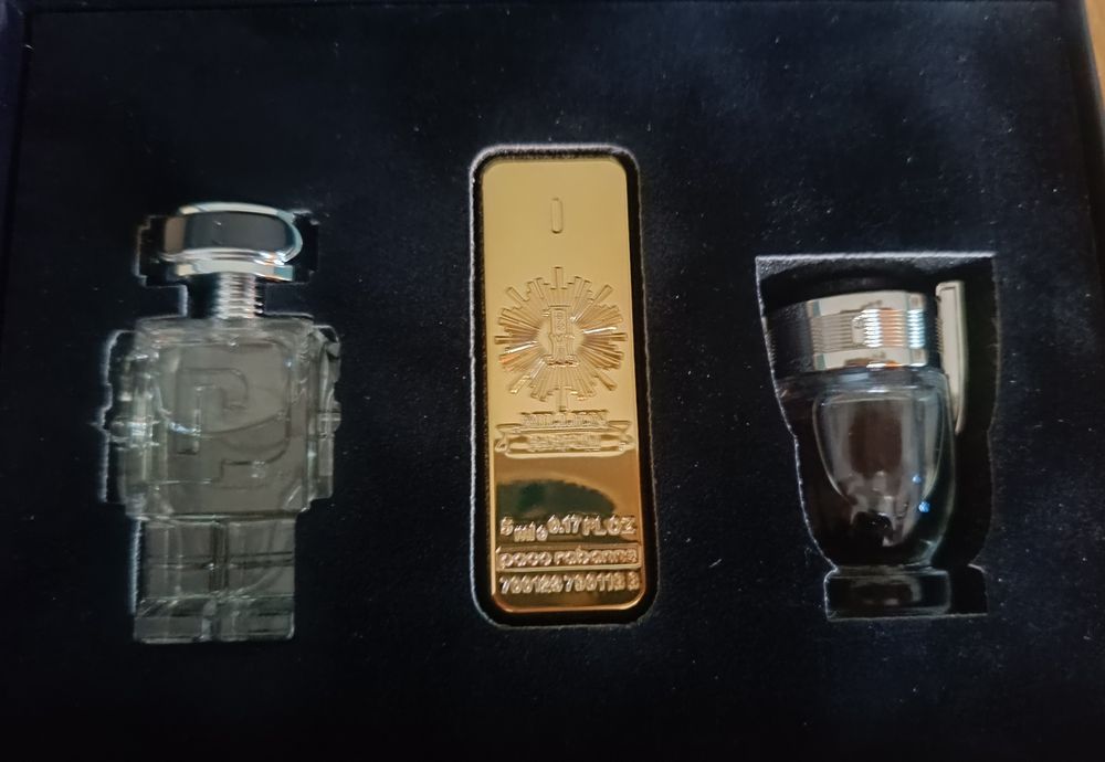Zestaw miniaturek perfum męskich Rabanne