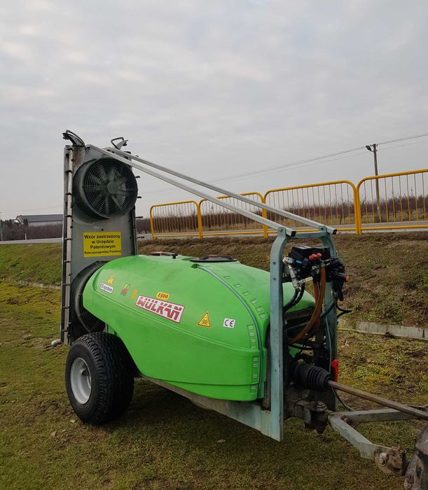 Opryskiwacz Sadowniczy Wulkan 1500L Kolumna Dominiak Komputer