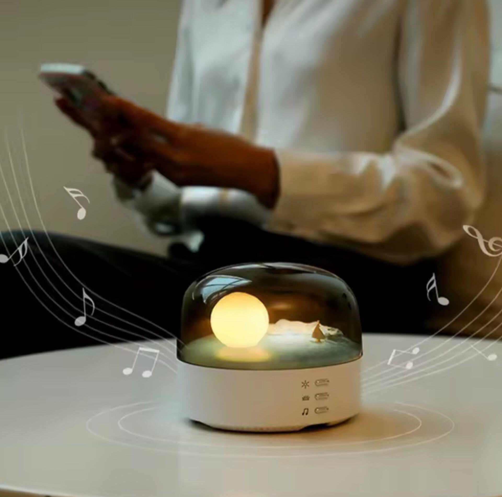 Настольная лампа Bluetooth колонка новая,ночник,фонарик,светильник