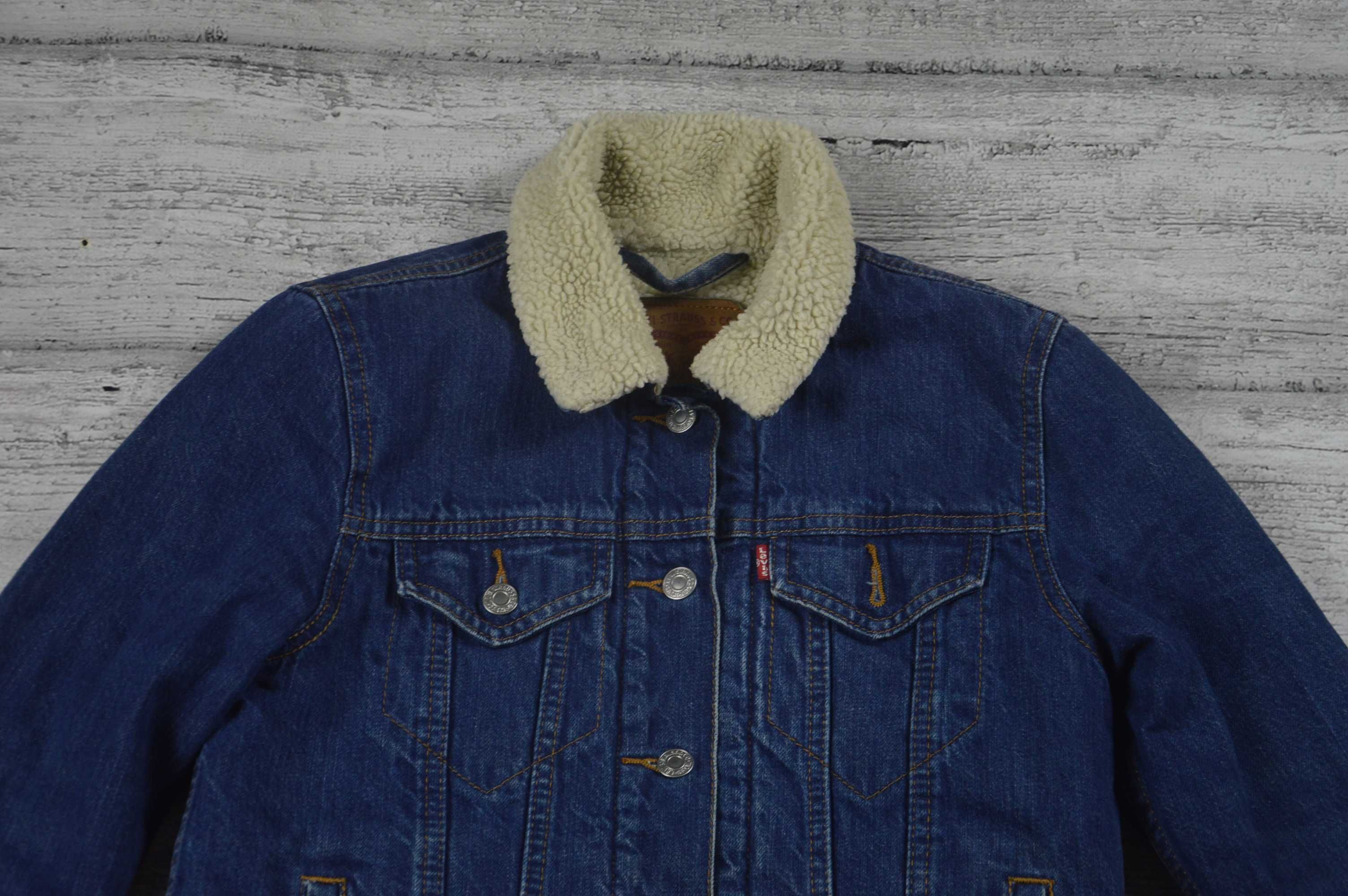 Levis damska kurtka sheerpa bomberka - XS