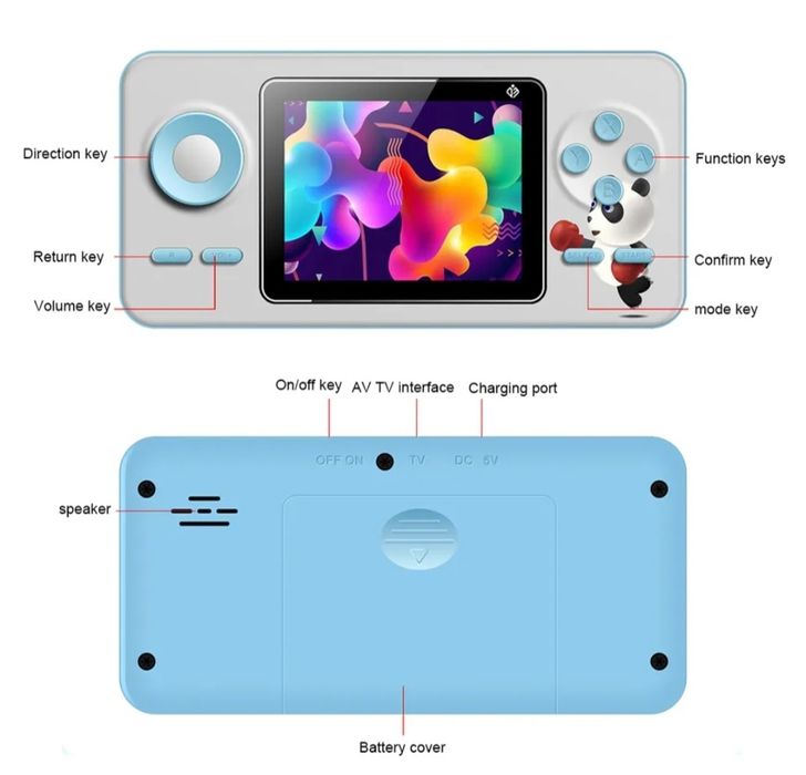 Konsola dla dzieci 520 GIER Sklep Gwarancja