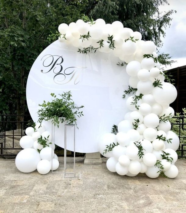 Каркас для фотозоны. Подставка стойка для шаров. Черный и белый фон.