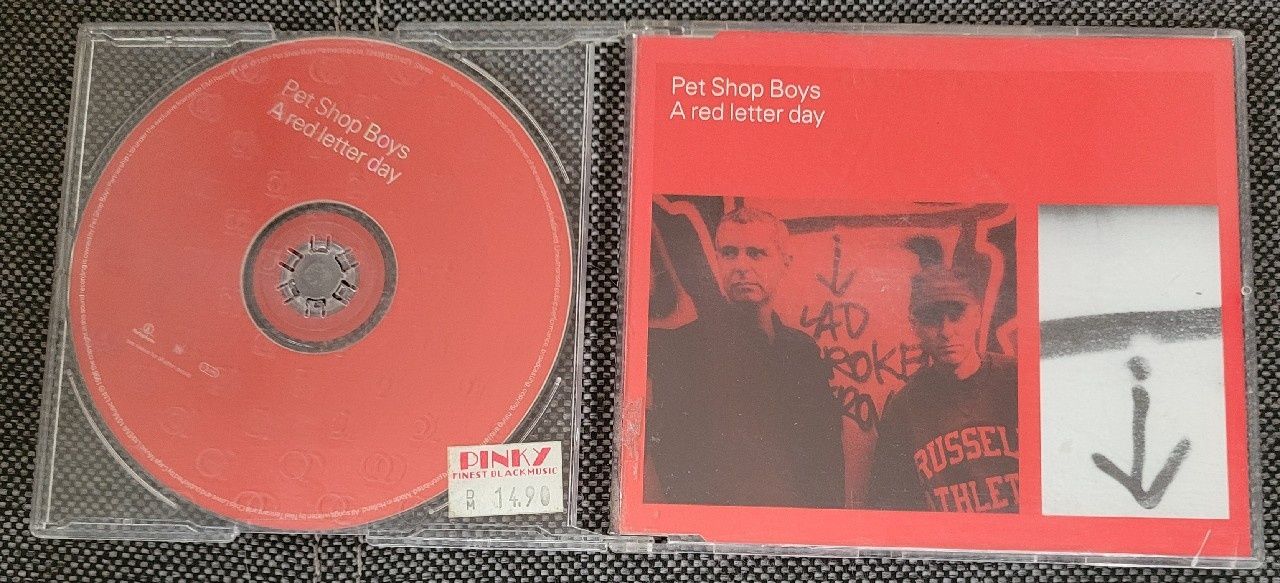 Pet Shop Boys A Red Letter Day CD Single Parlophone
