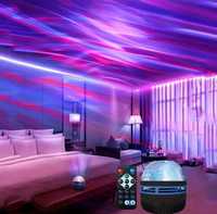 Ночник-проектор с цветовыми узорами,проектор для атмосферы в спальной