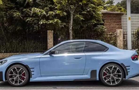 Dokładki Listwy Pod Progi PODPROŻA BMW M2 G87 CARBON