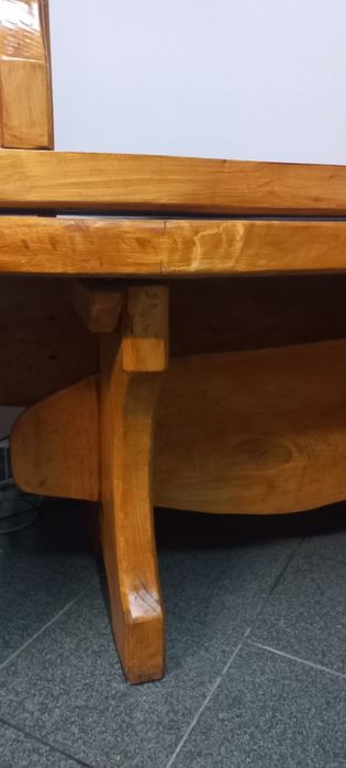 Komplet mebli ogrodowych, drewnianych