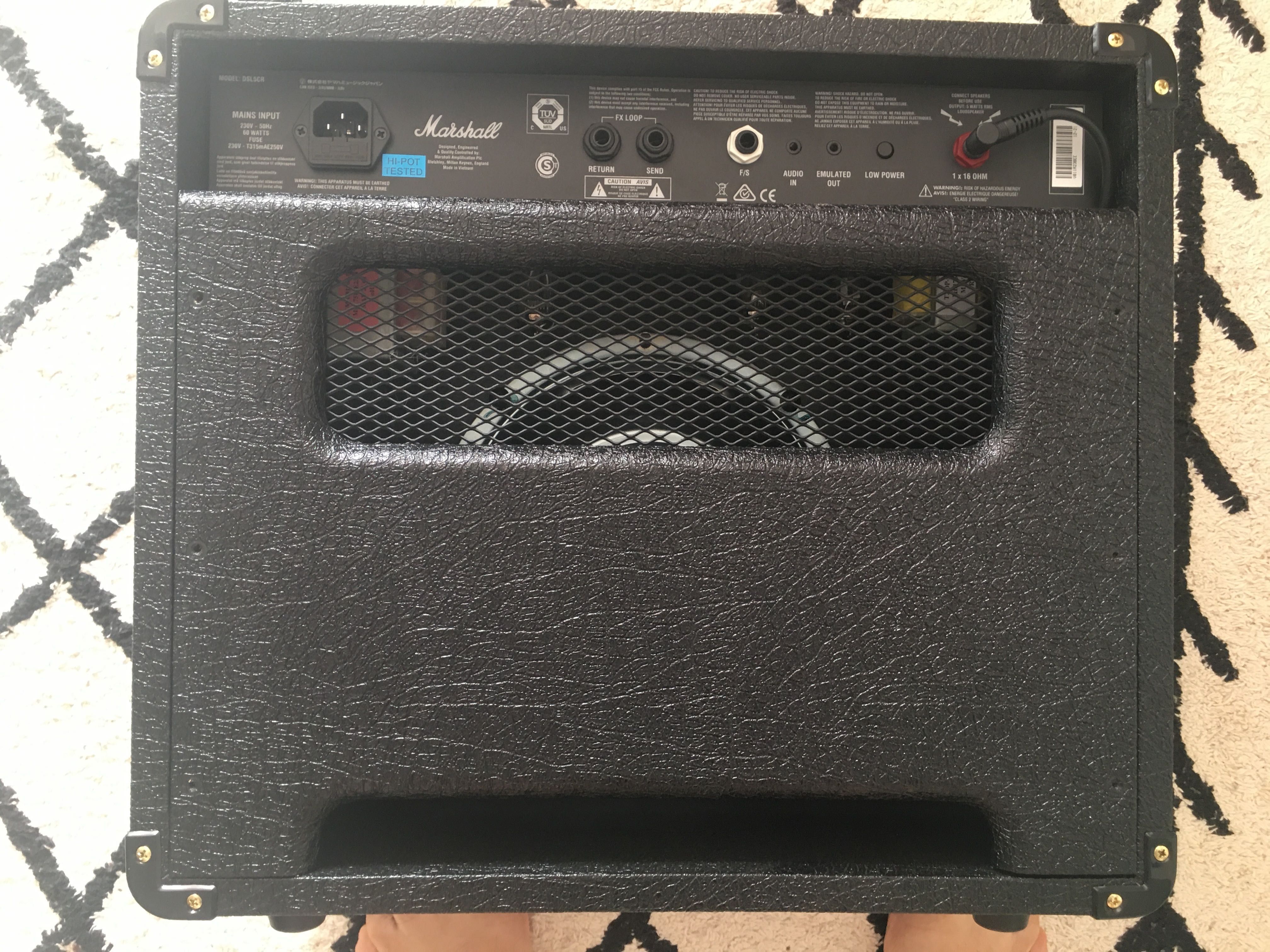 Amplificador de guitarra Valvulado Marshall DSL 5CR