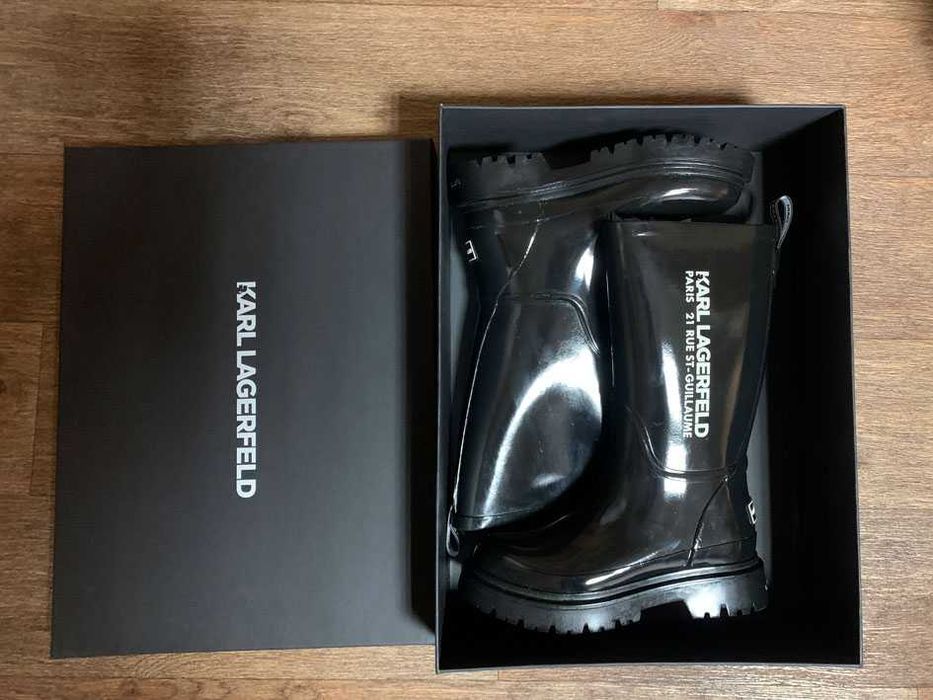 Резиновые сапоги Karl Lagerfeld(р 37)оригинал