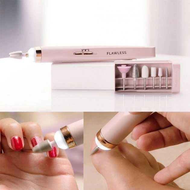 Аксессуар бытовой фрезер ручка usb для маникюра и педикюра с фрезами