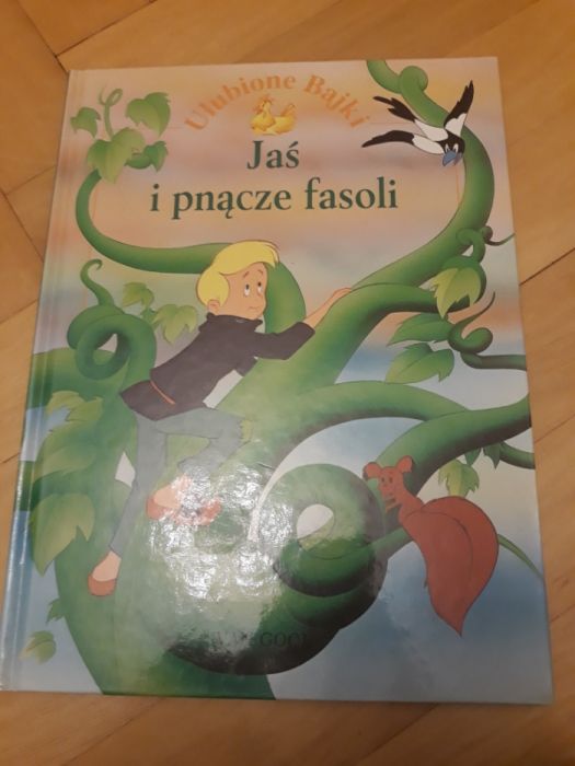 Książka z serii Ulubione Bajki: Jaś i pnącze fasoli