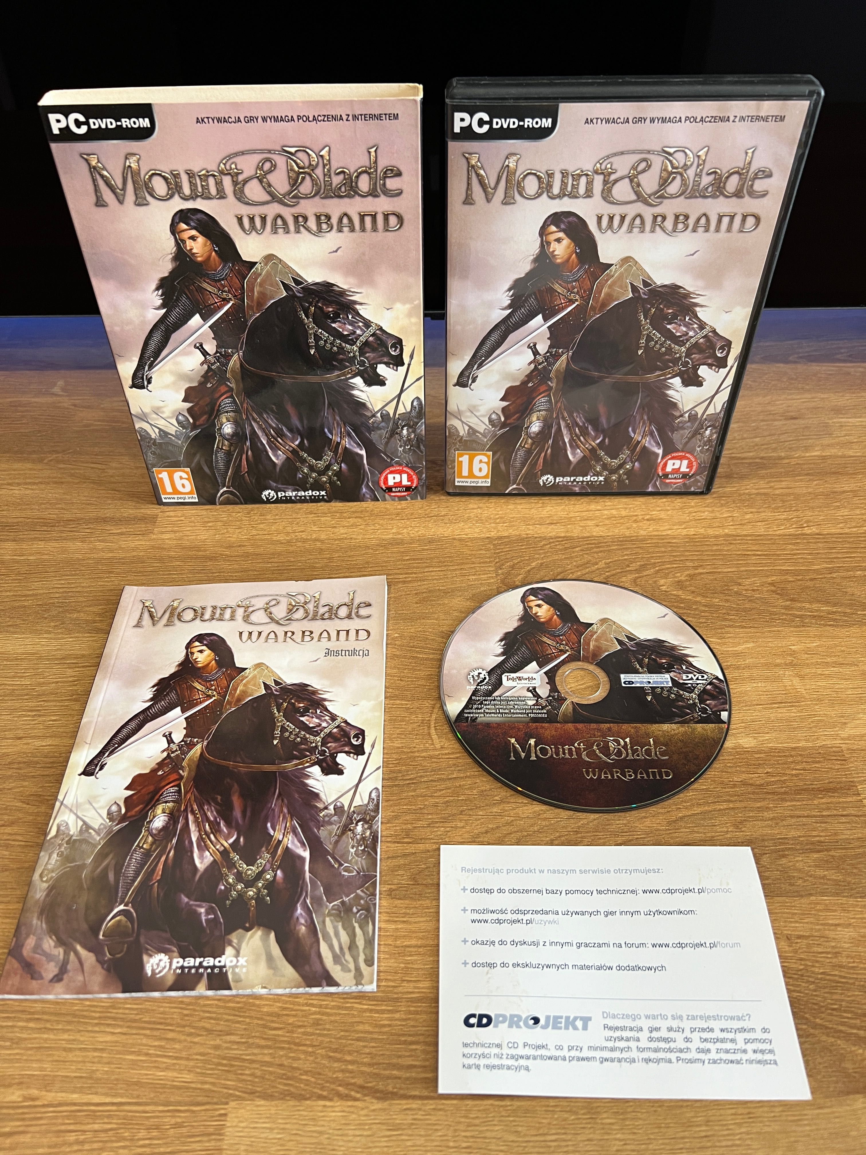 Mount & Blade Warband (PC PL 2010) kompletne premierowe wydanie