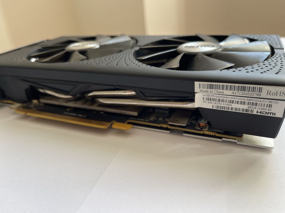 Відеокарта Sapphire NITRO+ RX 480 8gb