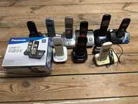 DECT телефони Panasonic KX-TG7228UA + 9 інших