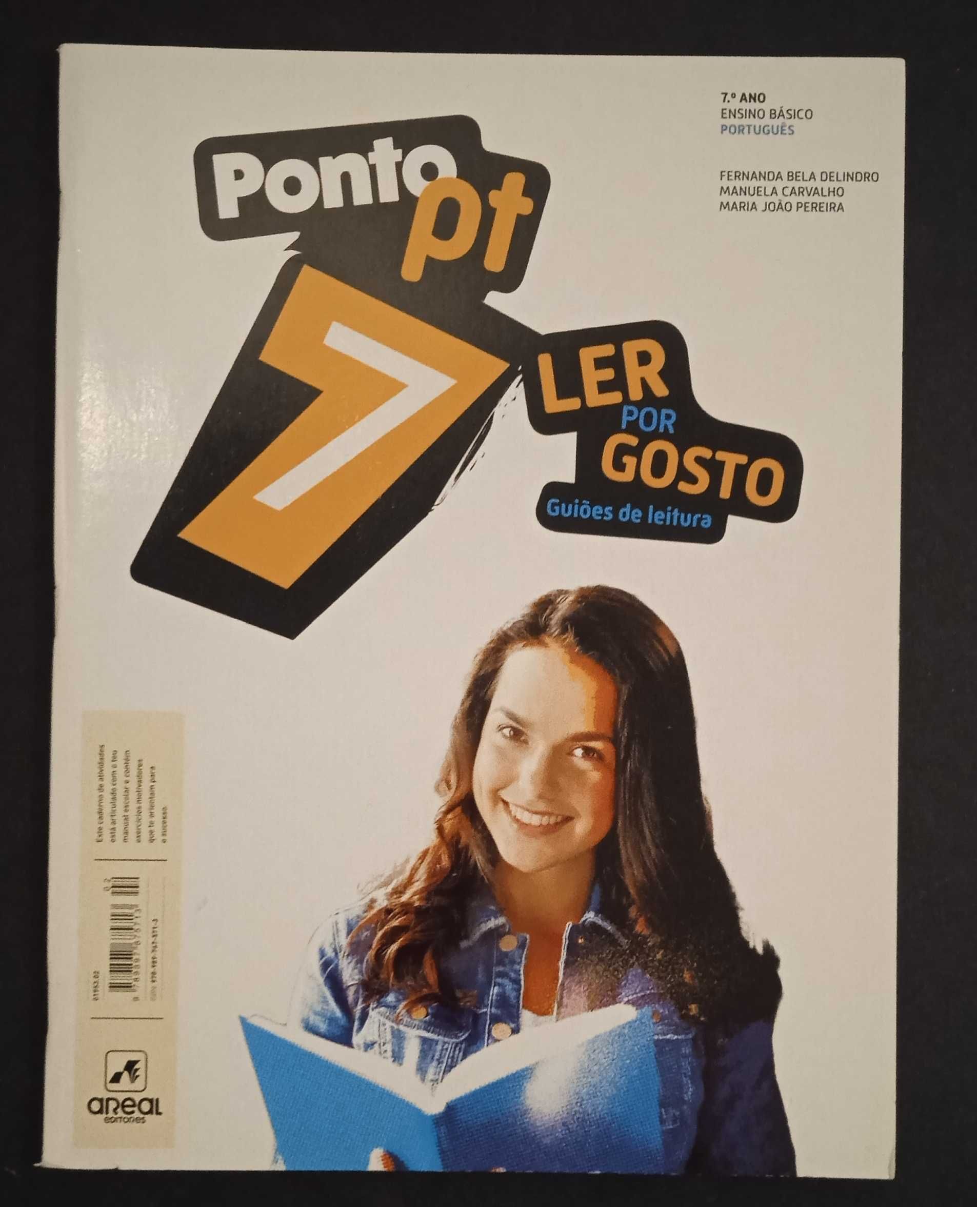 Lote de livros de fichas de 7º ano novos