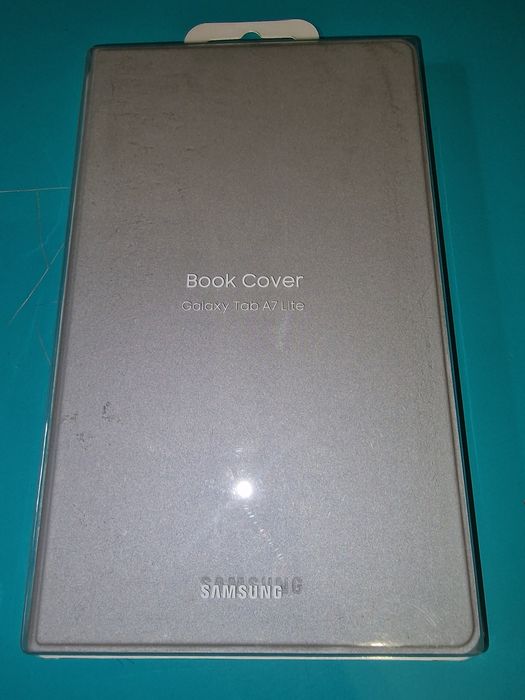 Чохол до планшета Samsung Tab A7 Lite Book Cover Silver (EF-BT220PSEGR
