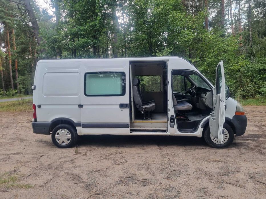 Renault MASTER,Brygadówka-Doka6-Osobowa,MAXI,Kimatyzacja,Salon POLSKA!