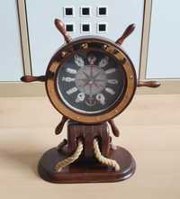 Zegar z motywem żeglarskim